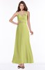 ColsBM Cataleya Linden Green Modern V-neck Sleeveless Zip up Chiffon Flower Bridesmaid Dresses