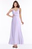 ColsBM Cataleya Pastel Lilac Modern V-neck Sleeveless Zip up Chiffon Flower Bridesmaid Dresses