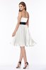 ColsBM Lizbeth Cloud White Gorgeous A-line Sleeveless Chiffon Ruching Bridesmaid Dresses