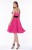 ColsBM Lizbeth Fandango Pink Gorgeous A-line Sleeveless Chiffon Ruching Bridesmaid Dresses