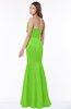 ColsBM Linda Classic Green Glamorous Fishtail Sweetheart Half Backless Satin Flower Bridesmaid Dresses