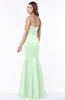 ColsBM Linda Light Green Glamorous Fishtail Sweetheart Half Backless Satin Flower Bridesmaid Dresses