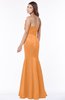 ColsBM Linda Mango Glamorous Fishtail Sweetheart Half Backless Satin Flower Bridesmaid Dresses