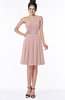 ColsBM Mabel Blush Pink Gorgeous A-line One Shoulder Sleeveless Half Backless Chiffon Bridesmaid Dresses