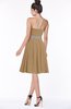 ColsBM Mabel Indian Tan Gorgeous A-line One Shoulder Sleeveless Half Backless Chiffon Bridesmaid Dresses