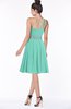 ColsBM Mabel Mint Green Gorgeous A-line One Shoulder Sleeveless Half Backless Chiffon Bridesmaid Dresses