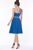ColsBM Mabel Royal Blue Gorgeous A-line One Shoulder Sleeveless Half Backless Chiffon Bridesmaid Dresses