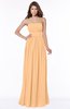 ColsBM Lilian Apricot Modest A-line Sleeveless Chiffon Floor Length Bridesmaid Dresses