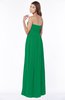 ColsBM Lilian Green Modest A-line Sleeveless Chiffon Floor Length Bridesmaid Dresses