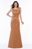ColsBM Hayley Amber Gorgeous A-line Sleeveless Satin Floor Length Bow Bridesmaid Dresses