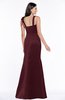 ColsBM Hayley Burgundy Gorgeous A-line Sleeveless Satin Floor Length Bow Bridesmaid Dresses