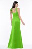 ColsBM Hayley Classic Green Gorgeous A-line Sleeveless Satin Floor Length Bow Bridesmaid Dresses