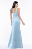 ColsBM Hayley Dream Blue Gorgeous A-line Sleeveless Satin Floor Length Bow Bridesmaid Dresses