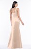 ColsBM Hayley Fresh Salmon Gorgeous A-line Sleeveless Satin Floor Length Bow Bridesmaid Dresses
