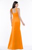 ColsBM Hayley Orange Gorgeous A-line Sleeveless Satin Floor Length Bow Bridesmaid Dresses