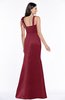 ColsBM Hayley Rio Red Gorgeous A-line Sleeveless Satin Floor Length Bow Bridesmaid Dresses