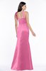 ColsBM Hayley Rose Pink Gorgeous A-line Sleeveless Satin Floor Length Bow Bridesmaid Dresses