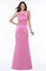 ColsBM Hayley Rosebloom Gorgeous A-line Sleeveless Satin Floor Length Bow Bridesmaid Dresses