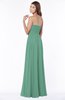 ColsBM Leanna Beryl Green Glamorous Sleeveless Chiffon Floor Length Ruching Bridesmaid Dresses