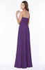 ColsBM Leanna Dark Purple Glamorous Sleeveless Chiffon Floor Length Ruching Bridesmaid Dresses
