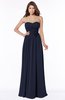 ColsBM Leanna Dark Sapphire Glamorous Sleeveless Chiffon Floor Length Ruching Bridesmaid Dresses