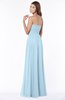 ColsBM Leanna Ice Blue Glamorous Sleeveless Chiffon Floor Length Ruching Bridesmaid Dresses