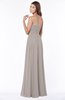 ColsBM Leanna Mushroom Glamorous Sleeveless Chiffon Floor Length Ruching Bridesmaid Dresses
