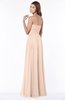 ColsBM Leanna Peach Puree Glamorous Sleeveless Chiffon Floor Length Ruching Bridesmaid Dresses