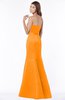 ColsBM Baylee Orange Mature Mermaid Sweetheart Zip up Ruching Bridesmaid Dresses