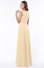 ColsBM Anika Apricot Gelato Modest A-line Scoop Sleeveless Zip up Chiffon Bridesmaid Dresses