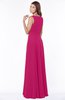ColsBM Anika Beetroot Purple Modest A-line Scoop Sleeveless Zip up Chiffon Bridesmaid Dresses