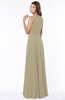 ColsBM Anika Candied Ginger Modest A-line Scoop Sleeveless Zip up Chiffon Bridesmaid Dresses