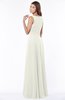 ColsBM Anika Cream Modest A-line Scoop Sleeveless Zip up Chiffon Bridesmaid Dresses