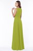 ColsBM Anika Green Oasis Modest A-line Scoop Sleeveless Zip up Chiffon Bridesmaid Dresses