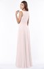 ColsBM Anika Light Pink Modest A-line Scoop Sleeveless Zip up Chiffon Bridesmaid Dresses
