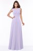 ColsBM Anika Light Purple Modest A-line Scoop Sleeveless Zip up Chiffon Bridesmaid Dresses