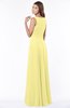ColsBM Anika Pastel Yellow Modest A-line Scoop Sleeveless Zip up Chiffon Bridesmaid Dresses