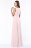 ColsBM Anika Petal Pink Modest A-line Scoop Sleeveless Zip up Chiffon Bridesmaid Dresses
