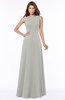 ColsBM Anika Platinum Modest A-line Scoop Sleeveless Zip up Chiffon Bridesmaid Dresses