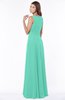 ColsBM Anika Seafoam Green Modest A-line Scoop Sleeveless Zip up Chiffon Bridesmaid Dresses