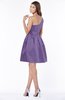 ColsBM Kristen Chalk Violet Classic Sleeveless Satin Knee Length Plainness Bridesmaid Dresses