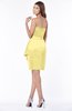 ColsBM Jaylah Daffodil Elegant Strapless Sleeveless Half Backless Knee Length Bridesmaid Dresses