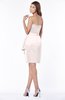 ColsBM Jaylah Rosewater Pink Elegant Strapless Sleeveless Half Backless Knee Length Bridesmaid Dresses