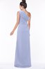 ColsBM Daniela Blue Heron Glamorous A-line Sleeveless Zip up Chiffon Ruching Bridesmaid Dresses