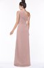 ColsBM Daniela Nectar Pink Glamorous A-line Sleeveless Zip up Chiffon Ruching Bridesmaid Dresses
