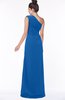 ColsBM Daniela Royal Blue Glamorous A-line Sleeveless Zip up Chiffon Ruching Bridesmaid Dresses