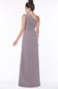 ColsBM Daniela Sea Fog Glamorous A-line Sleeveless Zip up Chiffon Ruching Bridesmaid Dresses