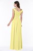 ColsBM Lillian Daffodil Gorgeous A-line Short Sleeve Zip up Chiffon Floor Length Bridesmaid Dresses