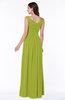 ColsBM Lillian Green Oasis Gorgeous A-line Short Sleeve Zip up Chiffon Floor Length Bridesmaid Dresses