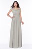 ColsBM Lillian Hushed Violet Gorgeous A-line Short Sleeve Zip up Chiffon Floor Length Bridesmaid Dresses